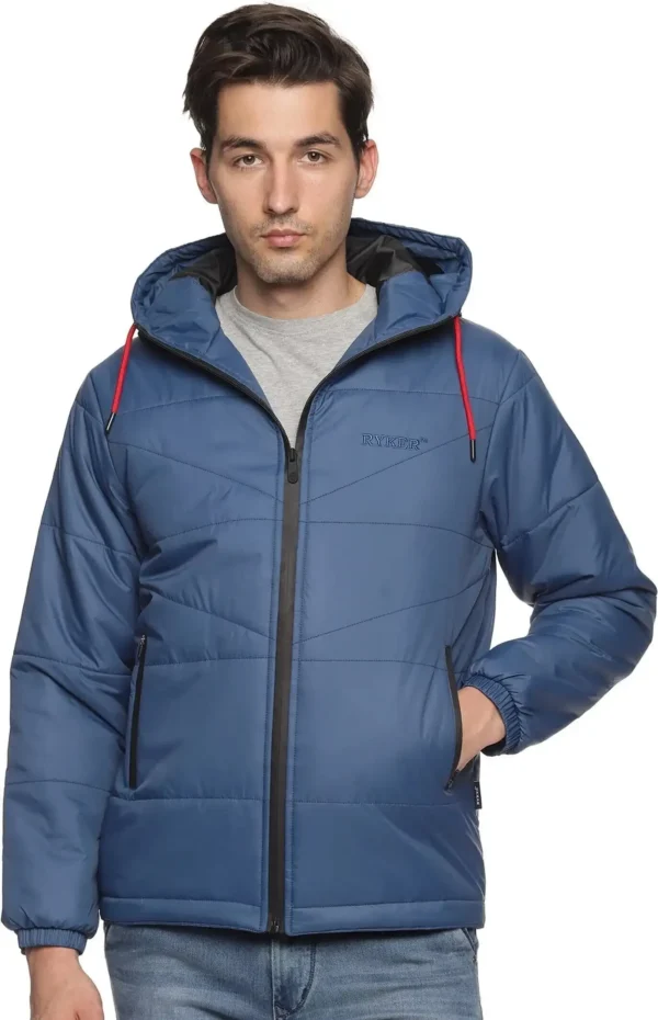 Men Solid Casual Jacket