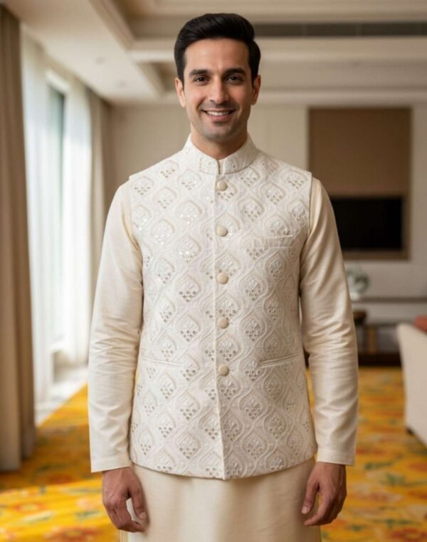 Men Embellished Nehru Jacket