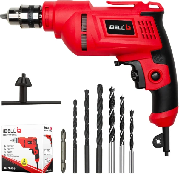 IBELL Electric Drill , 400W, Chuck 10 mm Forward