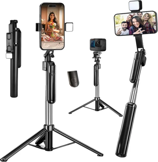Long Selfie Stick Tripod Stand
