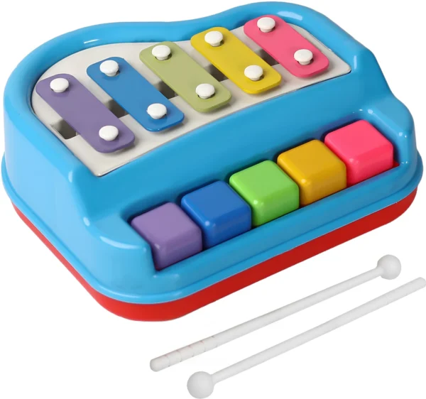 Angel Kids 2 in 1 Xylophone and Mini Piano