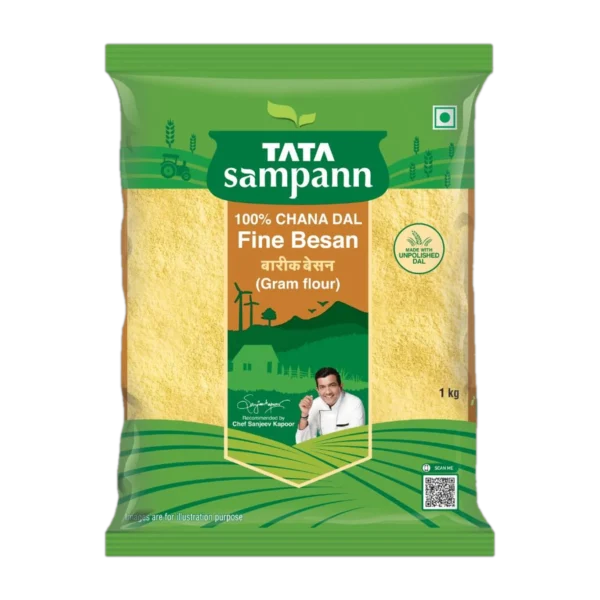 Tata Sampann Chana Dal Fine Besan (1 kg)