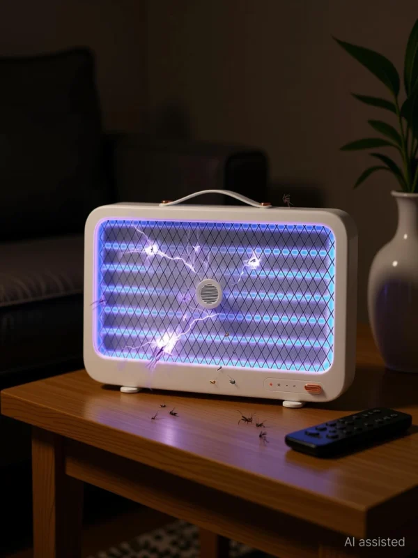 HiCare Portable Electric Fly Swatter & UV Bug Zapper
