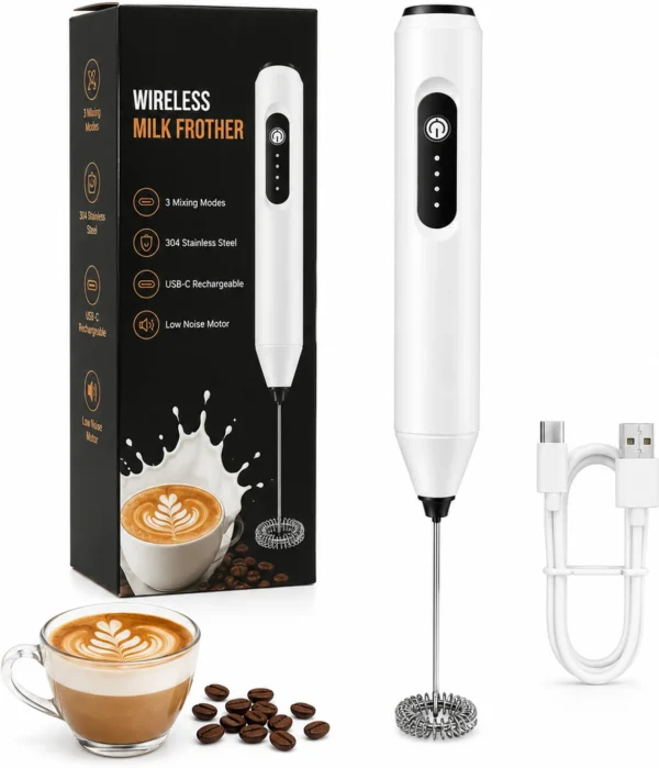 primegadgets 50 W White Electric Whisk, Hand Blender, Stand Mixer (PG-MF3S-2025)