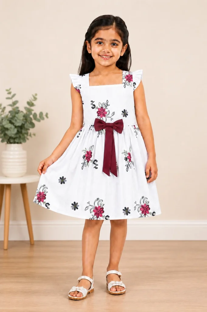 Girls Floral Dress