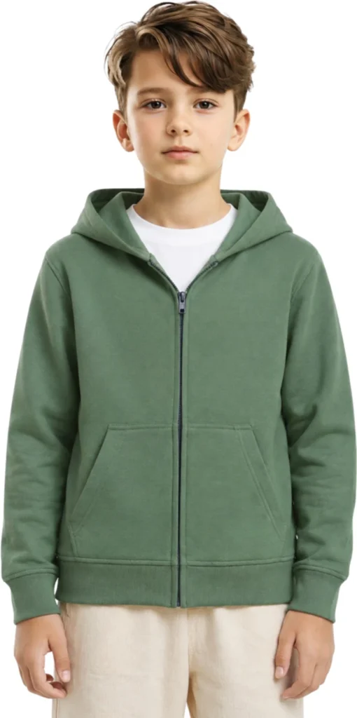 Kids Zip-Up Hoodie