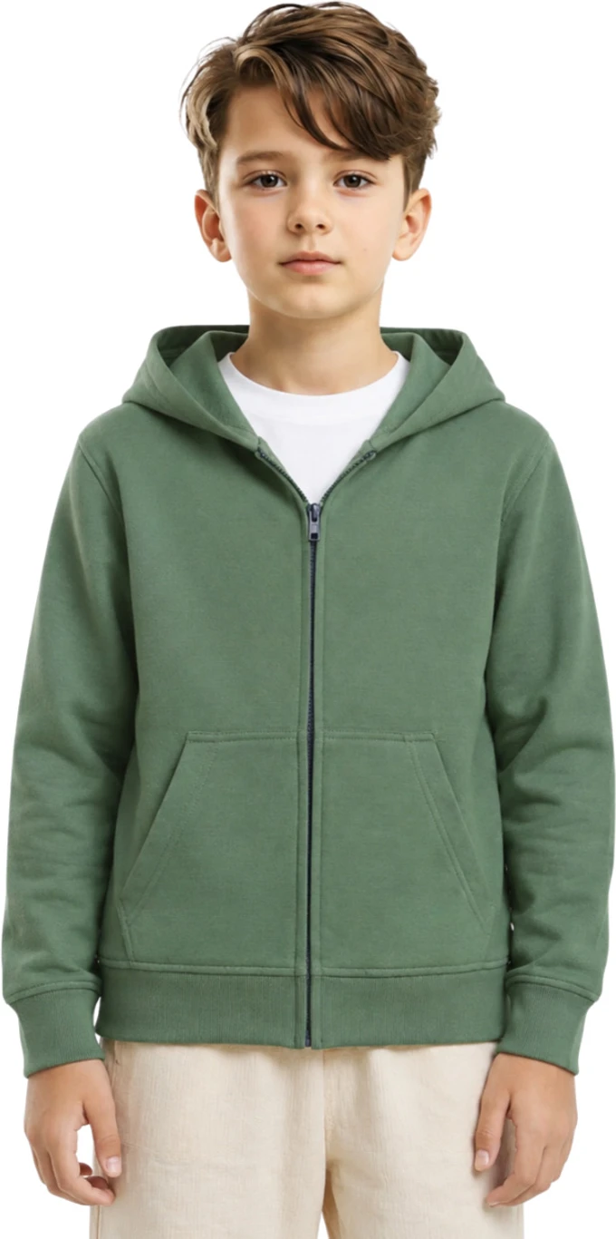 Kids Zip-Up Hoodie