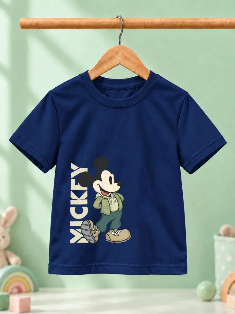 Kids Printed Cotton T-Shirt
