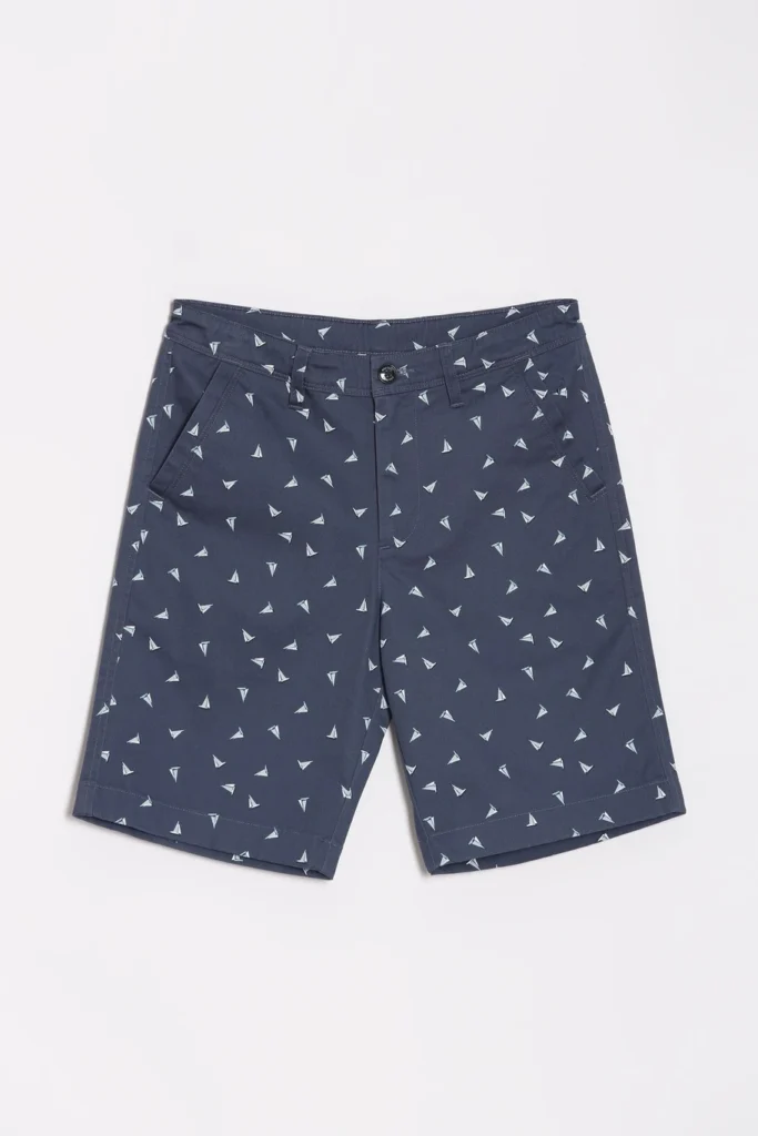 Printed Cotton Shorts