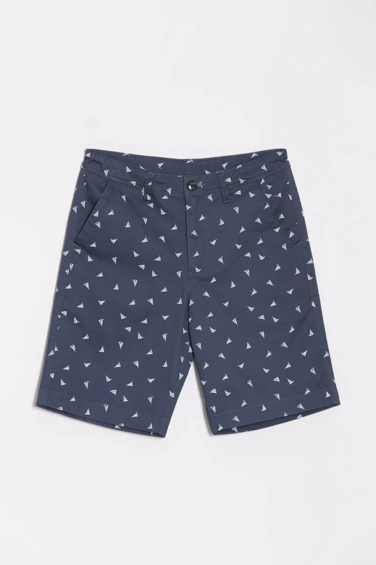 Printed Cotton Shorts