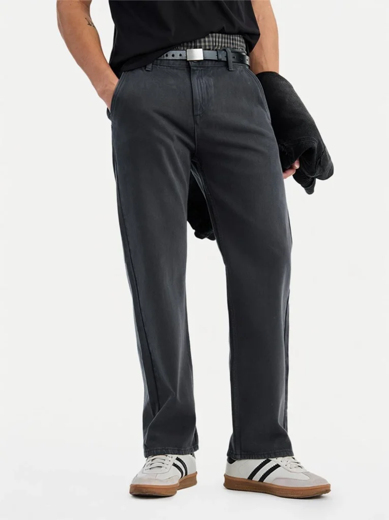 Straight Fit Denim Jeans