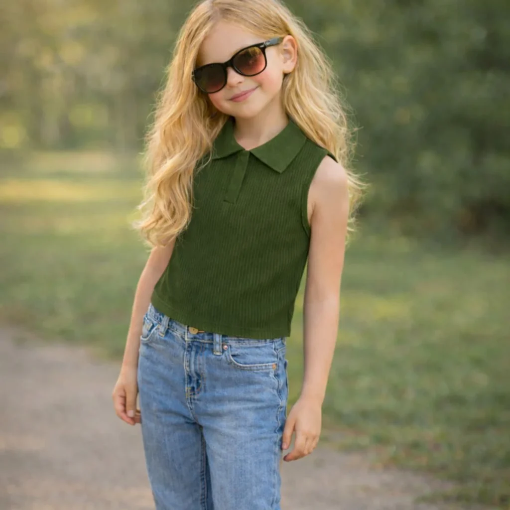 Girls Printed Top