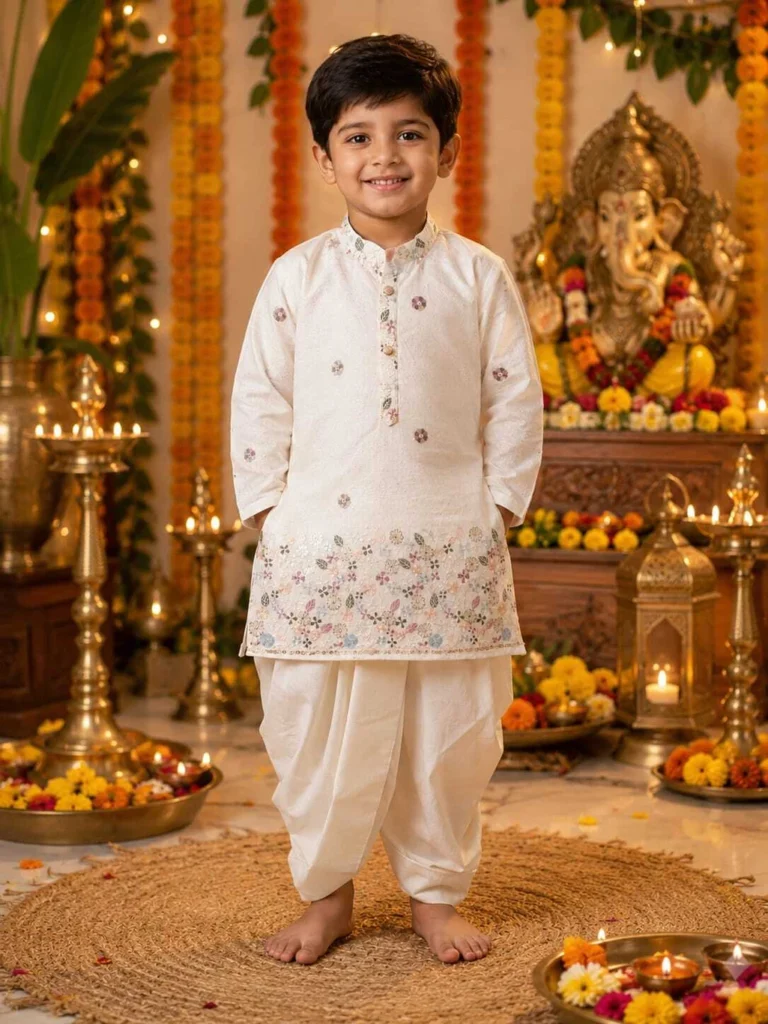 Kids Festive Kurta Set