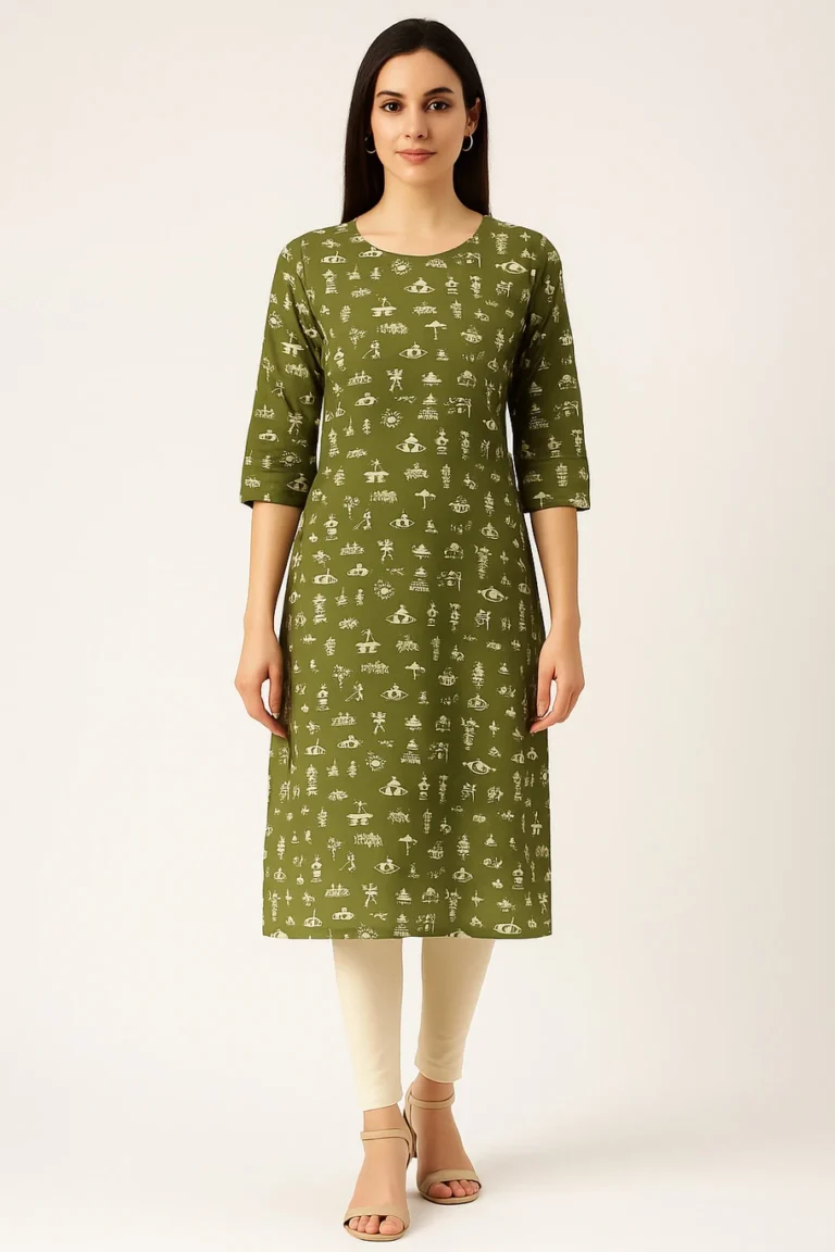 Printed Cotton Kurta