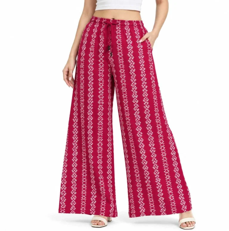 Printed Palazzo Pants